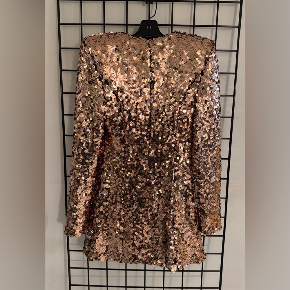 Zhivago Arita Sequined Blazer Mini Dress - Picture 10 of 11